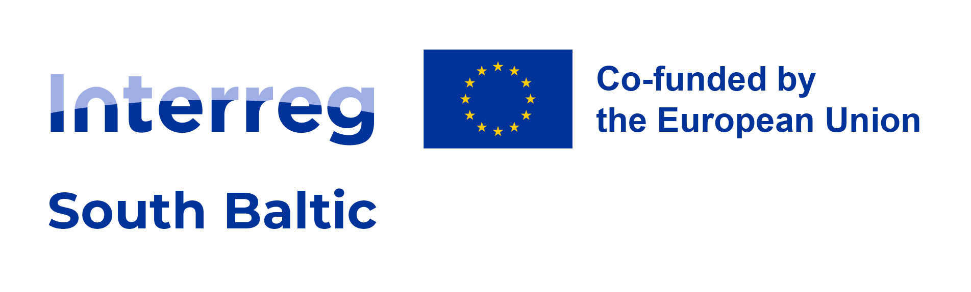 Interreg South Baltic. Logotyp.