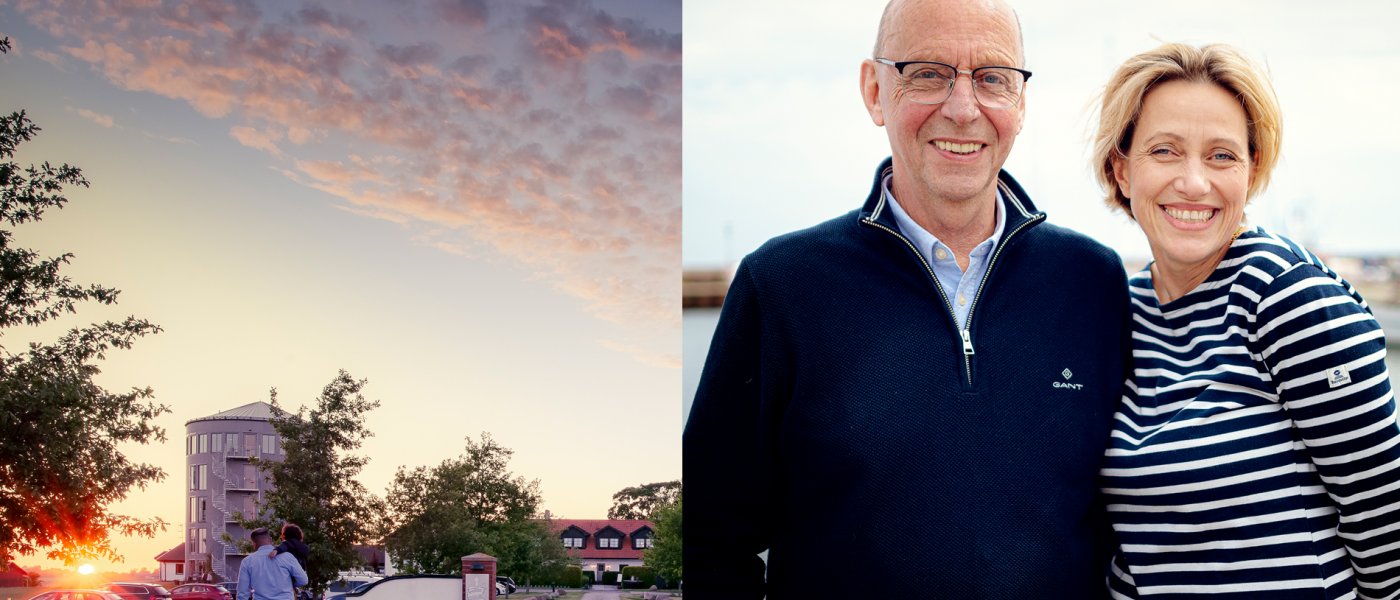 Peter och Ingrid Svensson som driver Hotell Mossbylund