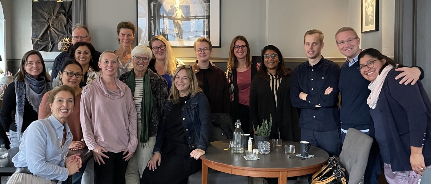 Gruppbild på alla deltagare i projektet. Foto.