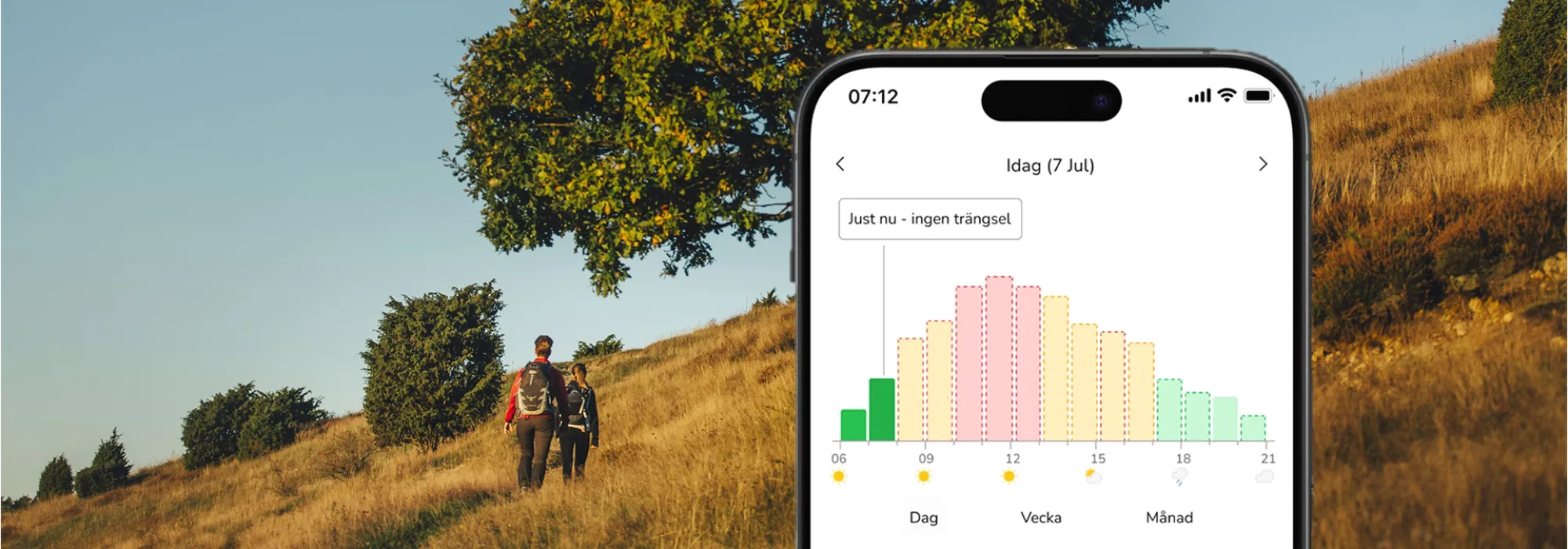 Uncrowded app