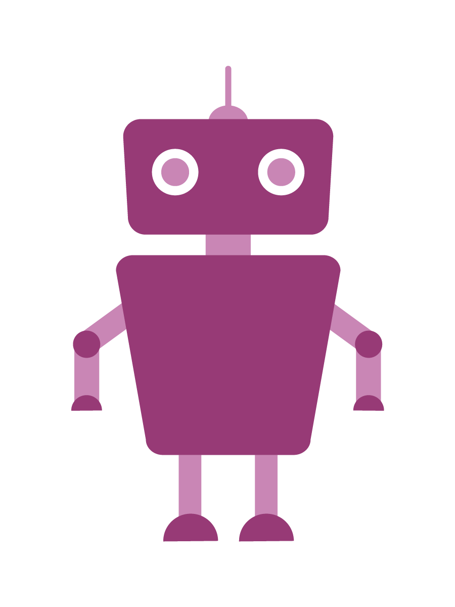 Illustration av robot