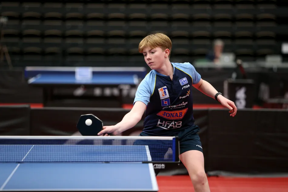 Spelare bordtennis