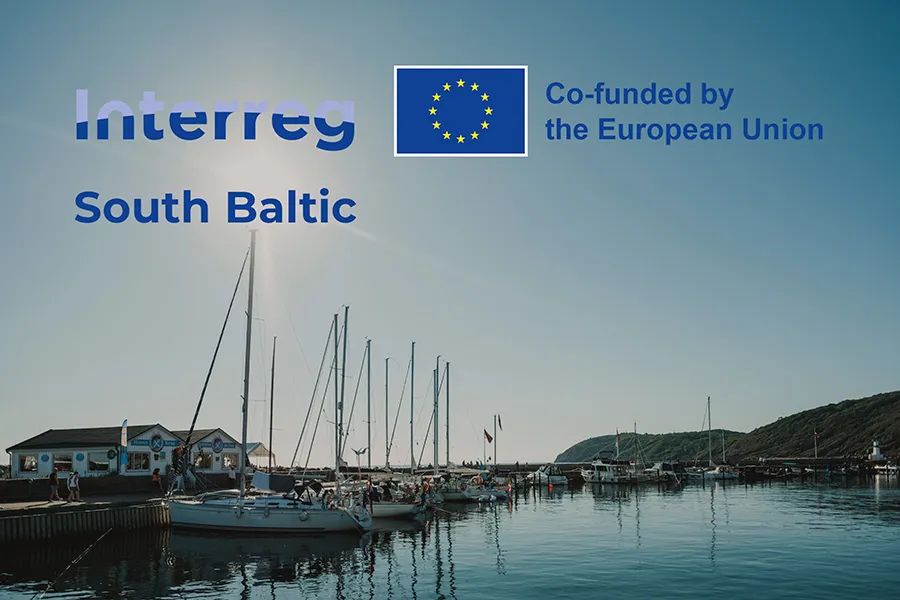 Puffbild för projektet WAVE med Interreg South Baltic logo