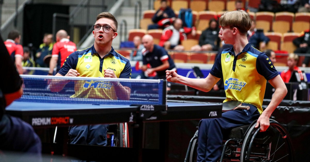 Bordtennisfeber i när ParaEM återvänder 2025 Visit Skåne