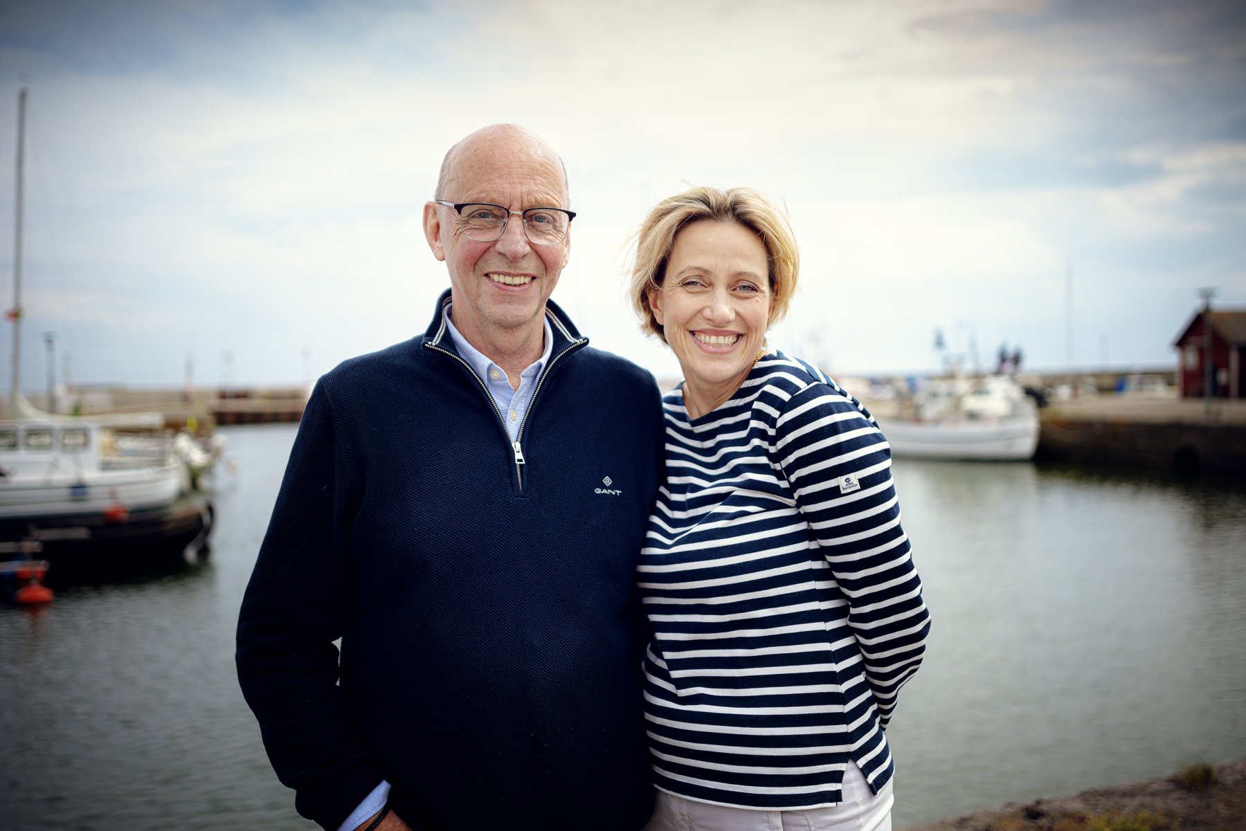 Peter och Ingrid Svensson. Hotell Mossbylund. Foto.