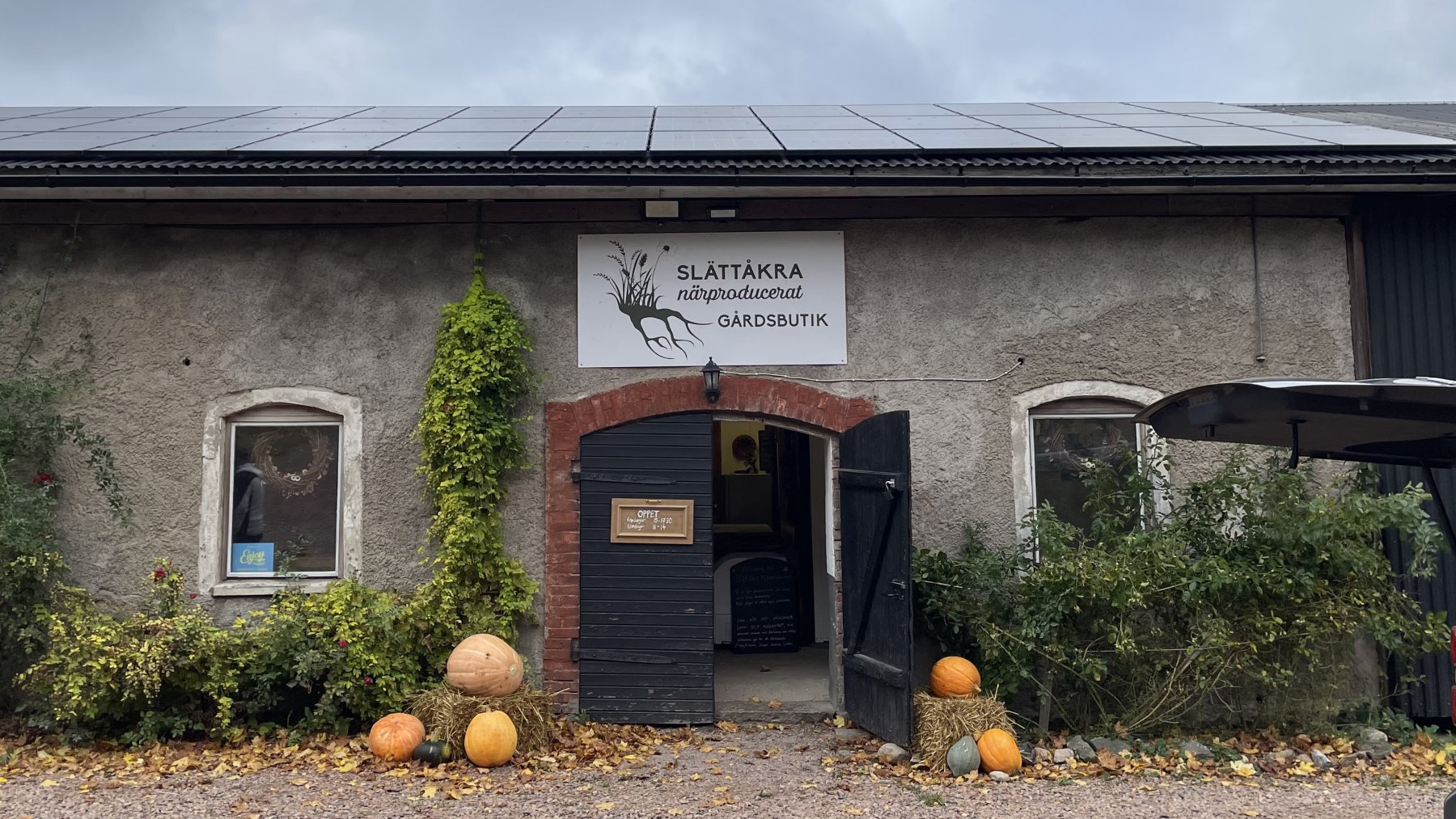 Slättåkra närproducerat. Foto.