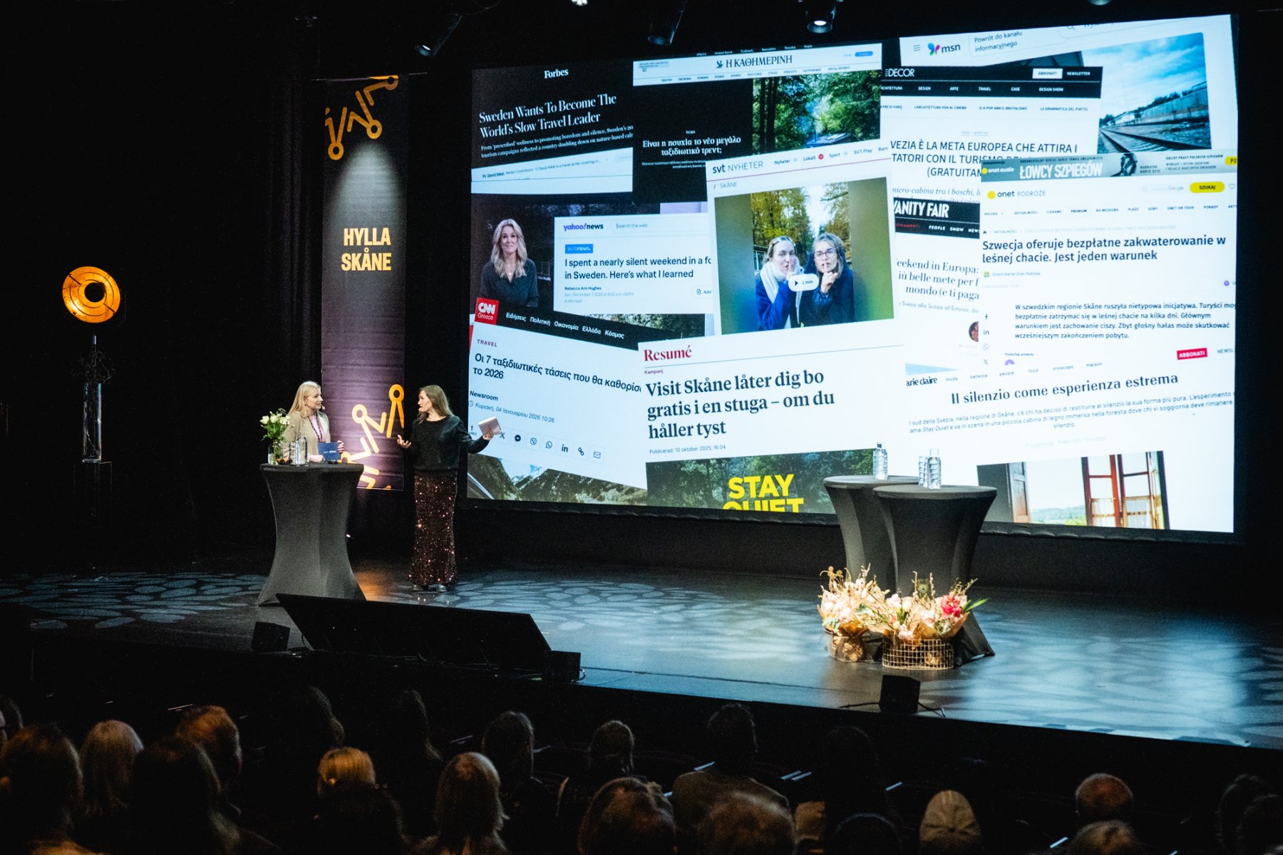 Bilder från scen på Hylla Skåne 2026