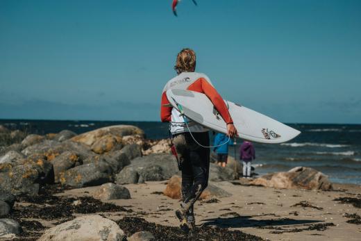 Kitesurfing i Ängelholm
