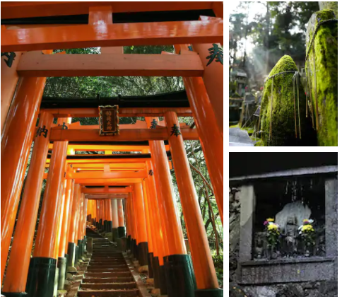 Miljöbilder från Kyoto
